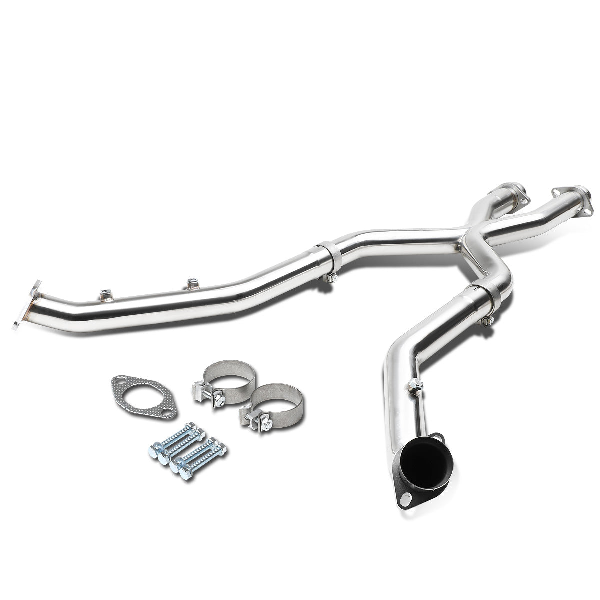 X-PIPE X-PIPE - EXHAUST - SS - 96-98 FORD MUSTANG 4.6L V8 - FITS OEM OR SHORTY HEADERS