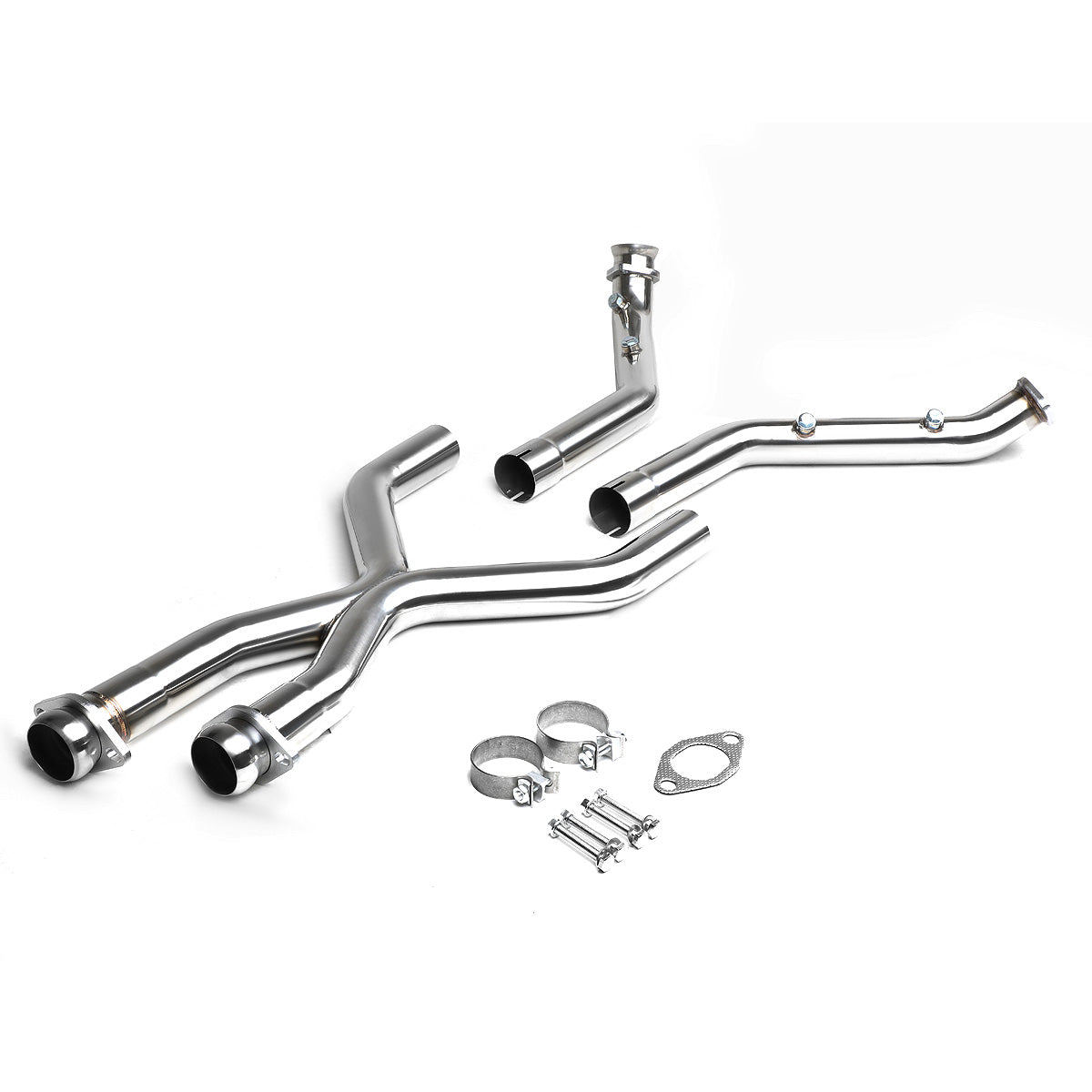 X-PIPE X-PIPE - EXHAUST - SS - 96-98 FORD MUSTANG 4.6L V8 - FITS OEM OR SHORTY HEADERS