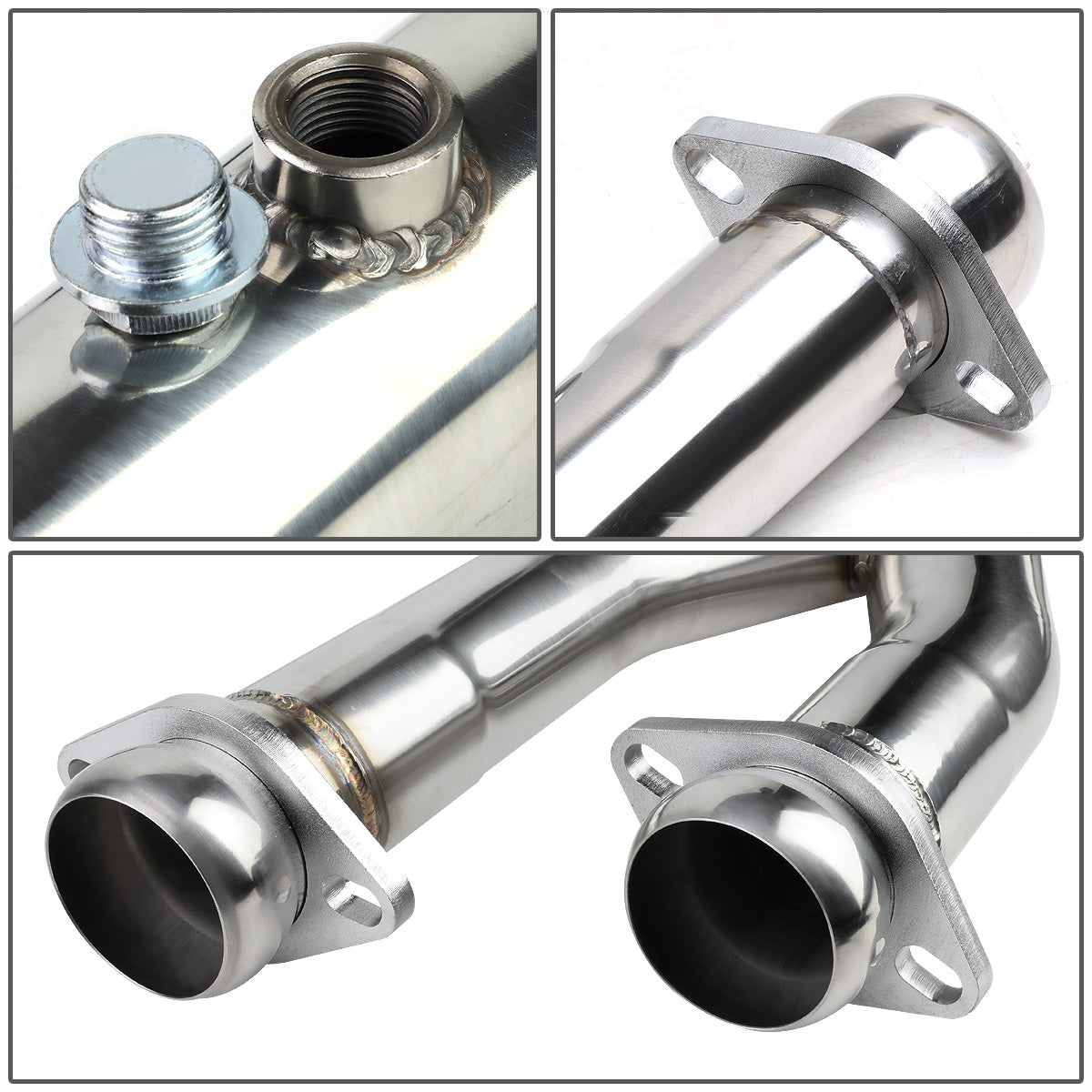 X-PIPE X-PIPE - EXHAUST - SS - 96-98 FORD MUSTANG 4.6L V8 - FITS OEM OR SHORTY HEADERS