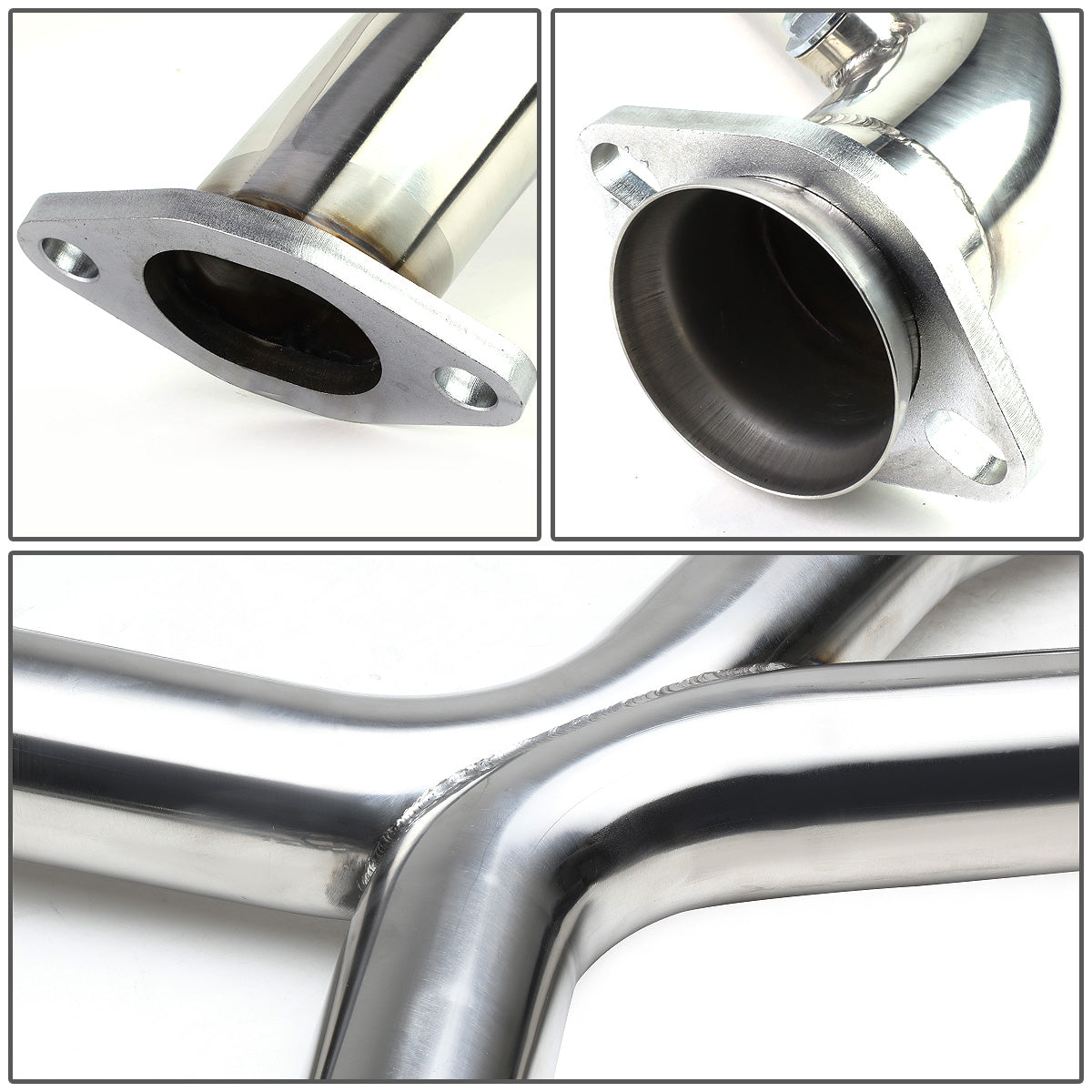 X-PIPE X-PIPE - EXHAUST - SS - 96-98 FORD MUSTANG 4.6L V8 - FITS OEM OR SHORTY HEADERS