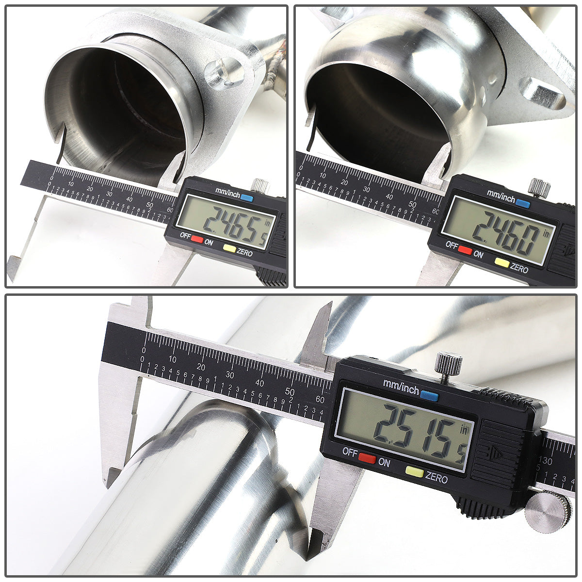 X-PIPE X-PIPE - EXHAUST - SS - 96-98 FORD MUSTANG 4.6L V8 - FITS OEM OR SHORTY HEADERS