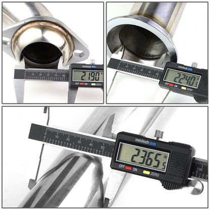 X-PIPE X-PIPE - EXHAUST - SS - 96-04 FORD MUSTANG 4.6L GT - FITS LONG TUBES W/ V-BAND FLANGE ONLY