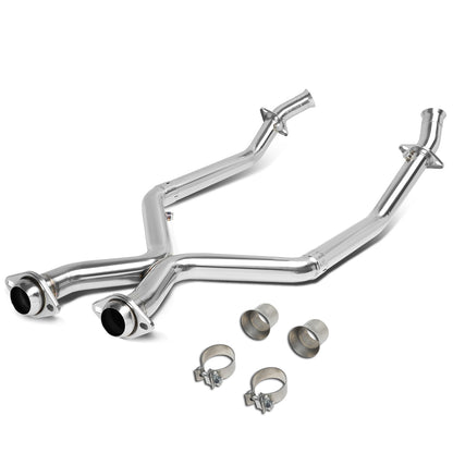 X-PIPE X-PIPE - EXHAUST - SS - 99-04 FORD MUSTANG 3.8L V6