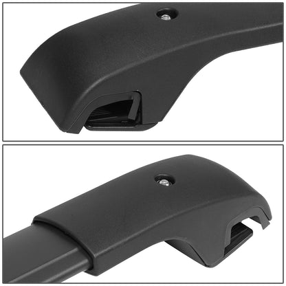 PORTAEQUIPAJE ROOF RACK CROSS BAR - 15-20 JEEP RENEGADE - MOUNTS ONTO OEM ROOF RAILS - MATTE BLACK