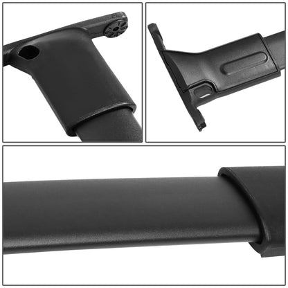 PORTAEQUIPAJE ROOF RACK CROSS BAR - 13-19 FORD ESCAPE - MOUNTS ONTO OEM ROOF RAILS - MATTE BLACK