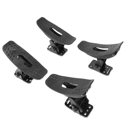 PORTAEQUIPAJE KAYAK ROOF CARRIER - 4PCS - UNIVERSAL - BLACK