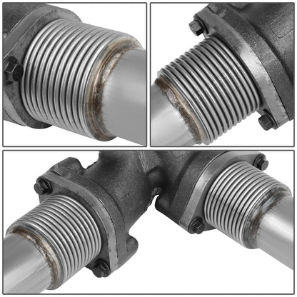 PORTAEQUIPAJE EXHAUST UP-PIPE - STAINLESS STEEL - 2003 FORD E-350 E-450 / 95-98 FORD E-350 ECONOLINE - 95-02 FORD E-350 ECONOLINE CLUB WAGON / 99-03 FORD E-350 F-250 F-350 F-450 F-550 SUPER DUTY / 00-02 FORD E-450 ECONOLINE SUPER DUTY / 1999 FORD
