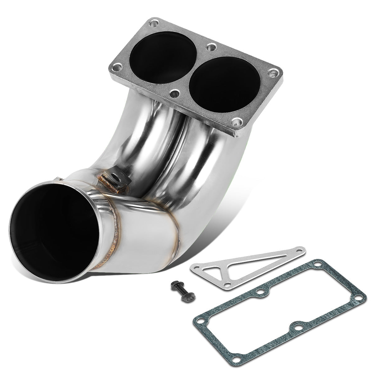 nan INTAKE MANIFOLD ELBOW - STAINLESS STEEL - 07-18 DODGE RAM 2500, 3500 - FITS 6.7L TURBO DIESEL MODELS