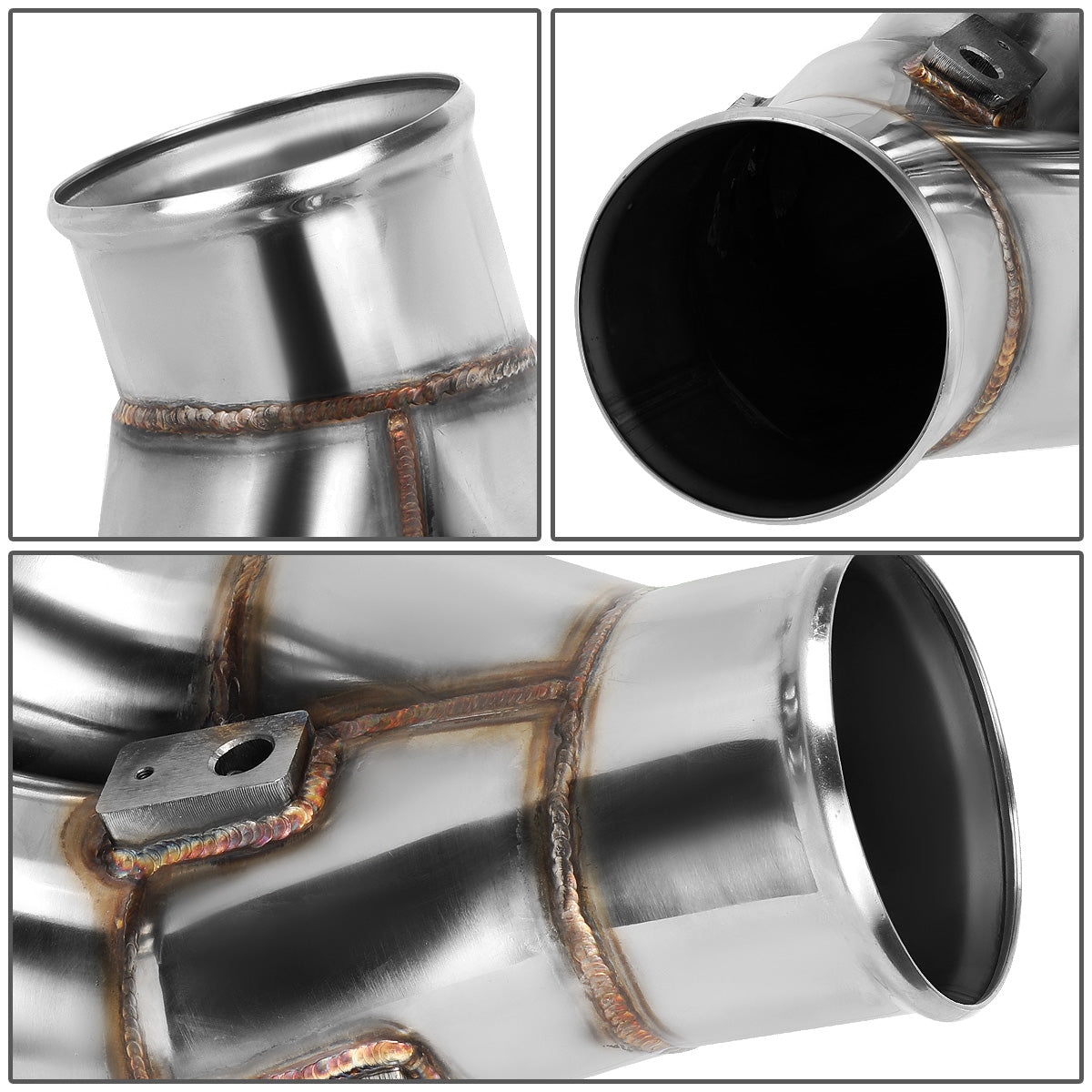 nan INTAKE MANIFOLD ELBOW - STAINLESS STEEL - 07-18 DODGE RAM 2500, 3500 - FITS 6.7L TURBO DIESEL MODELS