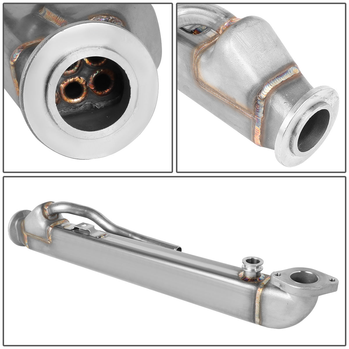 nan EGR COOLER KIT - 05 FORD E-250 / 04-10 FORD E-350, E-450 / 04-05 FORD EXCURSION / 04-07 FORD F-250, F-350, F-450, F-550 SUPER DUTY / 05-07 FORD F-650, F-750 / 05-08 INTERNATIONAL 1652SC, INTERNATIONAL 3200, INTERNATIONAL 3300, INTERNATIONAL 4200,