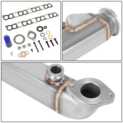 nan EGR COOLER KIT - 05 FORD E-250 / 04-10 FORD E-350, E-450 / 04-05 FORD EXCURSION / 04-07 FORD F-250, F-350, F-450, F-550 SUPER DUTY / 05-07 FORD F-650, F-750 / 05-08 INTERNATIONAL 1652SC, INTERNATIONAL 3200, INTERNATIONAL 3300, INTERNATIONAL 4200,