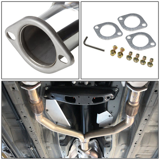 nan Y-PIPE EXHAUST - STAINLESS STEEL - 03-06 INFINITI G35 4-DR / 03-07 NISSAN 370Z, INFINITI G35 2-DR -