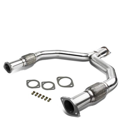 nan Y-PIPE EXHAUST - STAINLESS STEEL - 09-14 NISSAN 370Z / 08-14 INFINITI G35 - WILL NOT FIT G37X / AWD MODELS