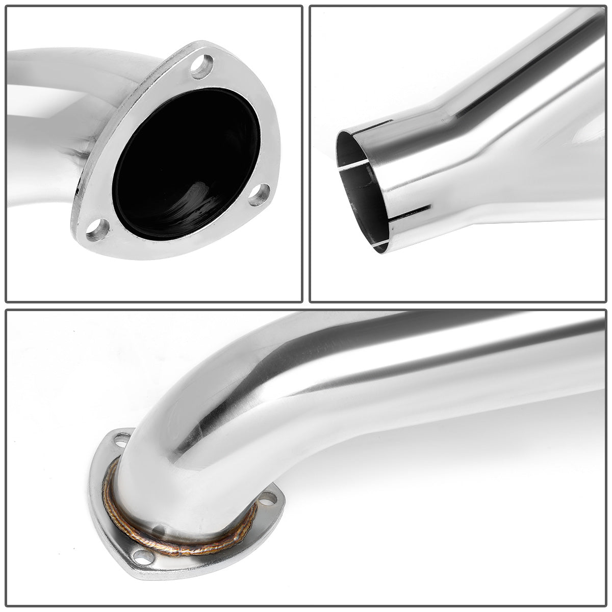 nan Y-PIPE EXHAUST - STAINLESS STEEL - 09-14 DODGE RAM 1500 5.7L V8 - FITS AUTOMATIC TRANSMISSION MODELS ONLY - FITS 2WD/ 4WD MODELS ONLY - FITS LONG TUBE HEADERS ONLY - REQUIRES CUTTING OF EXISTING EXHAUST FOR INSTALLATION