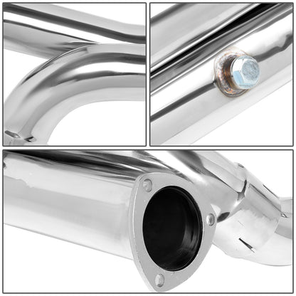 nan Y-PIPE EXHAUST - STAINLESS STEEL - 09-14 DODGE RAM 1500 5.7L V8 - FITS AUTOMATIC TRANSMISSION MODELS ONLY - FITS 2WD/ 4WD MODELS ONLY - FITS LONG TUBE HEADERS ONLY - REQUIRES CUTTING OF EXISTING EXHAUST FOR INSTALLATION