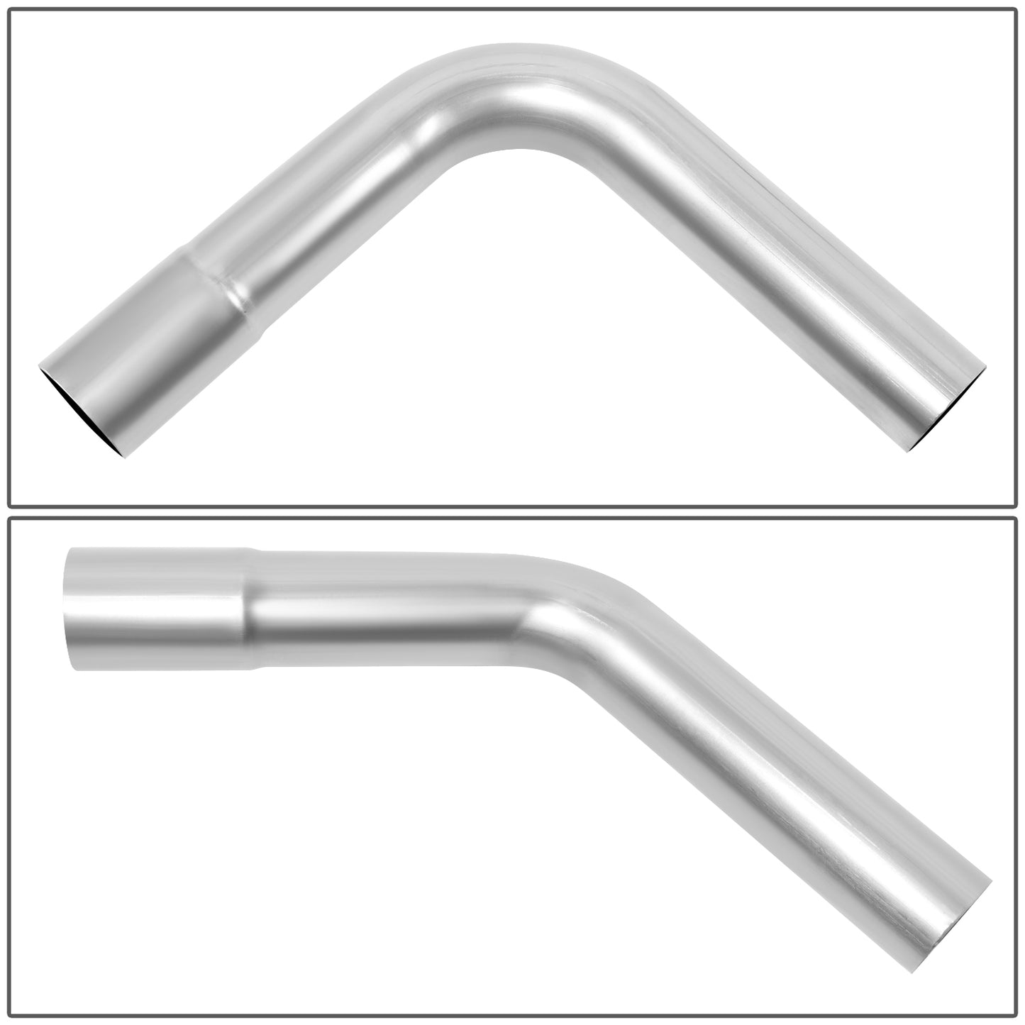 nan EXHAUST PIPES - 2" - MILD STEEL - DIY CUSTOM PIPE - 8 PCS
