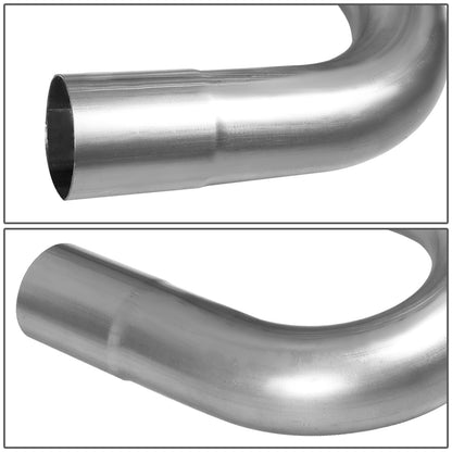 nan EXHAUST PIPES - UNIVERSAL PIPING KIT - POLISHED - 2.25"
