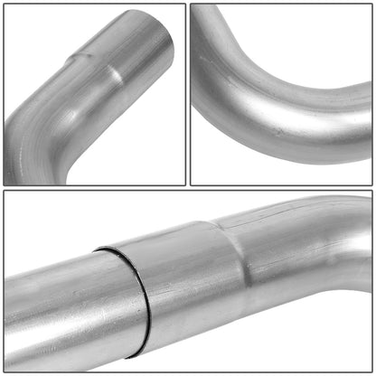 nan EXHAUST PIPES - UNIVERSAL PIPING KIT - POLISHED - 2.25"