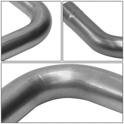 nan EXHAUST PIPES - UNIVERSAL PIPING KIT - POLISHED - 2.5"