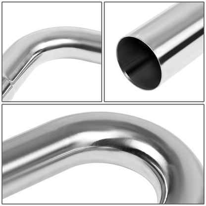 nan EXHAUST PIPES - UNIVERSAL PIPING KIT - POLISHED - 2.5"