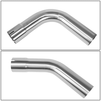 nan EXHAUST PIPES - STAINLESS STEEL - DIY CUSTOM PIPE - 8 PCS - 2.5”