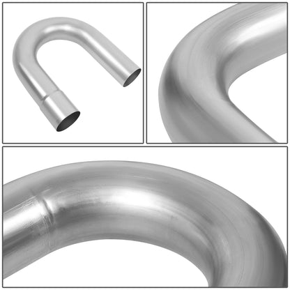 nan EXHAUST PIPES - MILD STEEL DIY CUSTOM PIPE - 3.0“ - 8 PCS