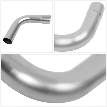 nan EXHAUST PIPES - MILD STEEL DIY CUSTOM PIPE - 3.0“ - 8 PCS