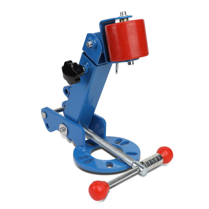 nan FENDER ROLLER - ADJUSTABLE - W/ LUG NUT SPACER RINGS - BLUE