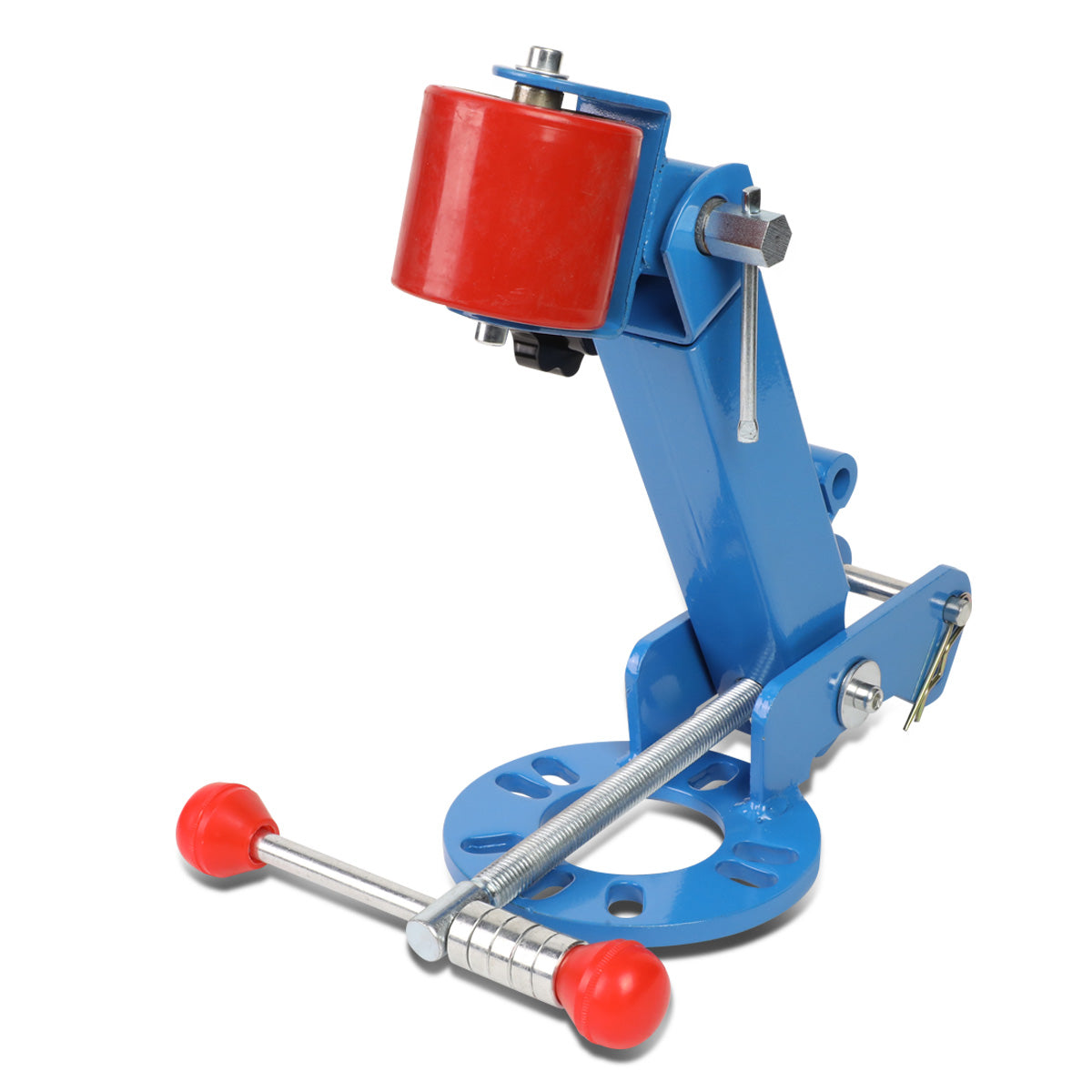 nan FENDER ROLLER - ADJUSTABLE - W/ LUG NUT SPACER RINGS - BLUE