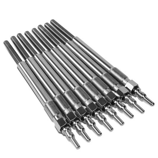 nan GLOW PLUGS - 8PCS - 95-03 FORD E-350 / 00-03 FORD E-450, FORD EXCURSION / 02-03 FORD E-550 / 1998 FORD ECONOLINE SUPER DUTY / 95-97 FORD F SUPER DUTY, FORD F-250 / 99-03 FORD F-250 SUPER DUTY / 94-97 FORD F-350 / 99-03 FORD F-350, F-450, F-550 SUPER