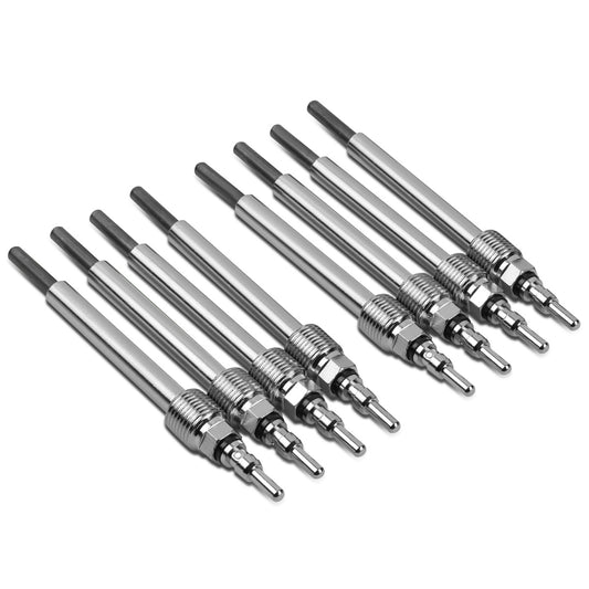 nan GLOW PLUGS - 8PCS - 04-10 FORD E-350, E-450 / 04-05 FORD EXCURSION / 04-07 FORD F-250, F-350, F-450, F-550 SUPER DUTY - FITS V8 DIESEL MODELS - FITS 6.0L TURBO DIESEL MODELS