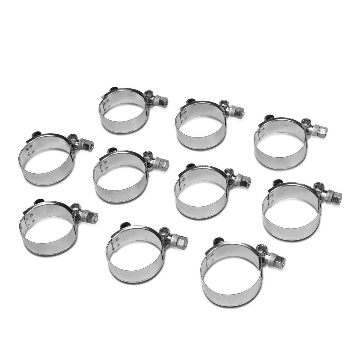 nan T-BOLT CLAMPS - STAINLESS STEEL - 10PCS - 2"