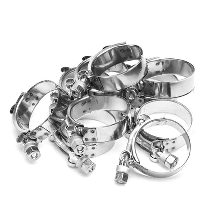 nan T-BOLT CLAMPS - STAINLESS STEEL - 10PCS - 2"
