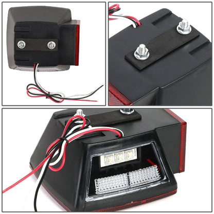 nan TRAILER LIGHTS - FITS 12V CAPABLE VEHICLES - FITS UNDER 80" WIDE APPLICATIONS - RED