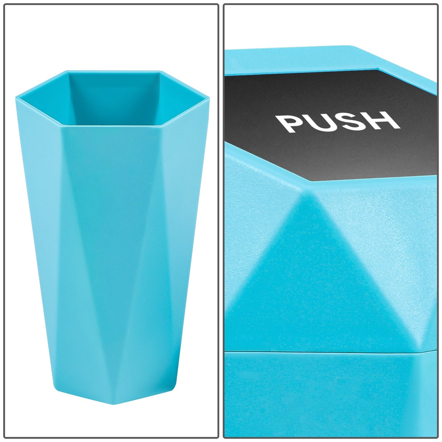 nan VEHICLE-MOUNTED GARBAGE CAN - TIFFANY BLUE