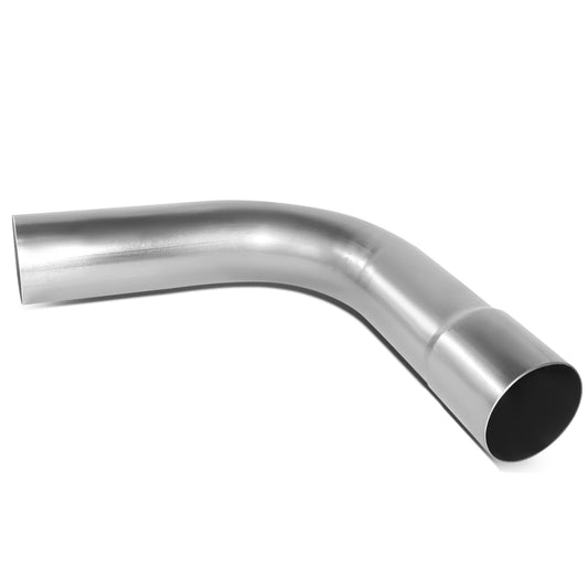 nan EXHAUST PIPE TUBING - L-BEND - 1PC - 3.0"-3.15" FLARED - OD CUSTOM 45 DEGREE - 18 GAUGE - STAINLESS STEEL