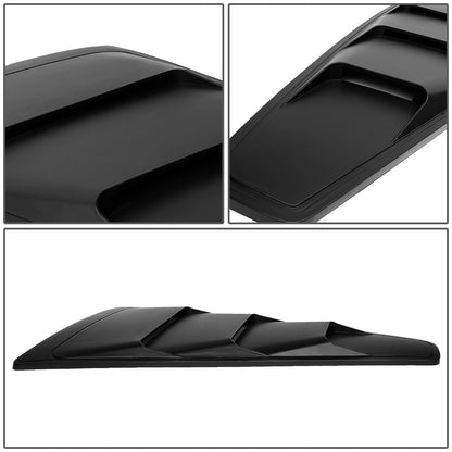 nan WINDOW LOUVER - 3PCS - 05-14 FORD MUSTANG - DOES NOT FIT CONVERTIBLE MODELS - BLACK