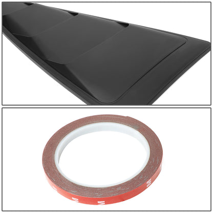 nan QUARTER WINDOW LOUVER - 2PCS - 05-14 FORD MUSTANG - DOES NOT FIT CONVERTIBLE MODELS - BLACK