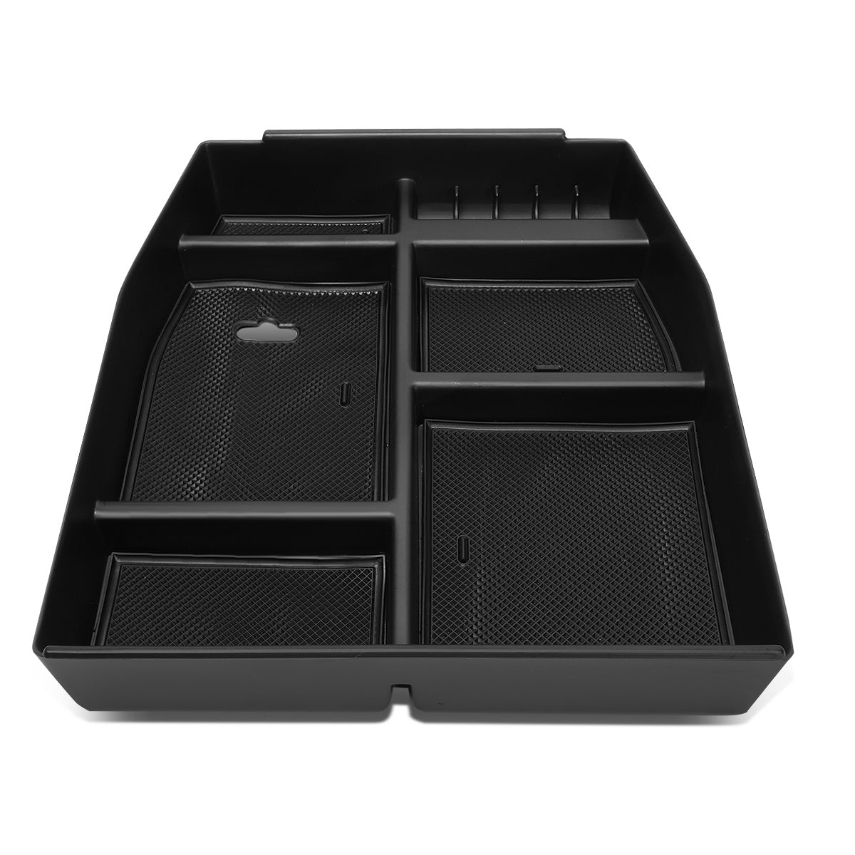 nan CENTER CONSOLE ORGANIZER TRAY - 15-18 FORD F-150 - FITS BUCKET SEAT MODELS ONLY - BLACK