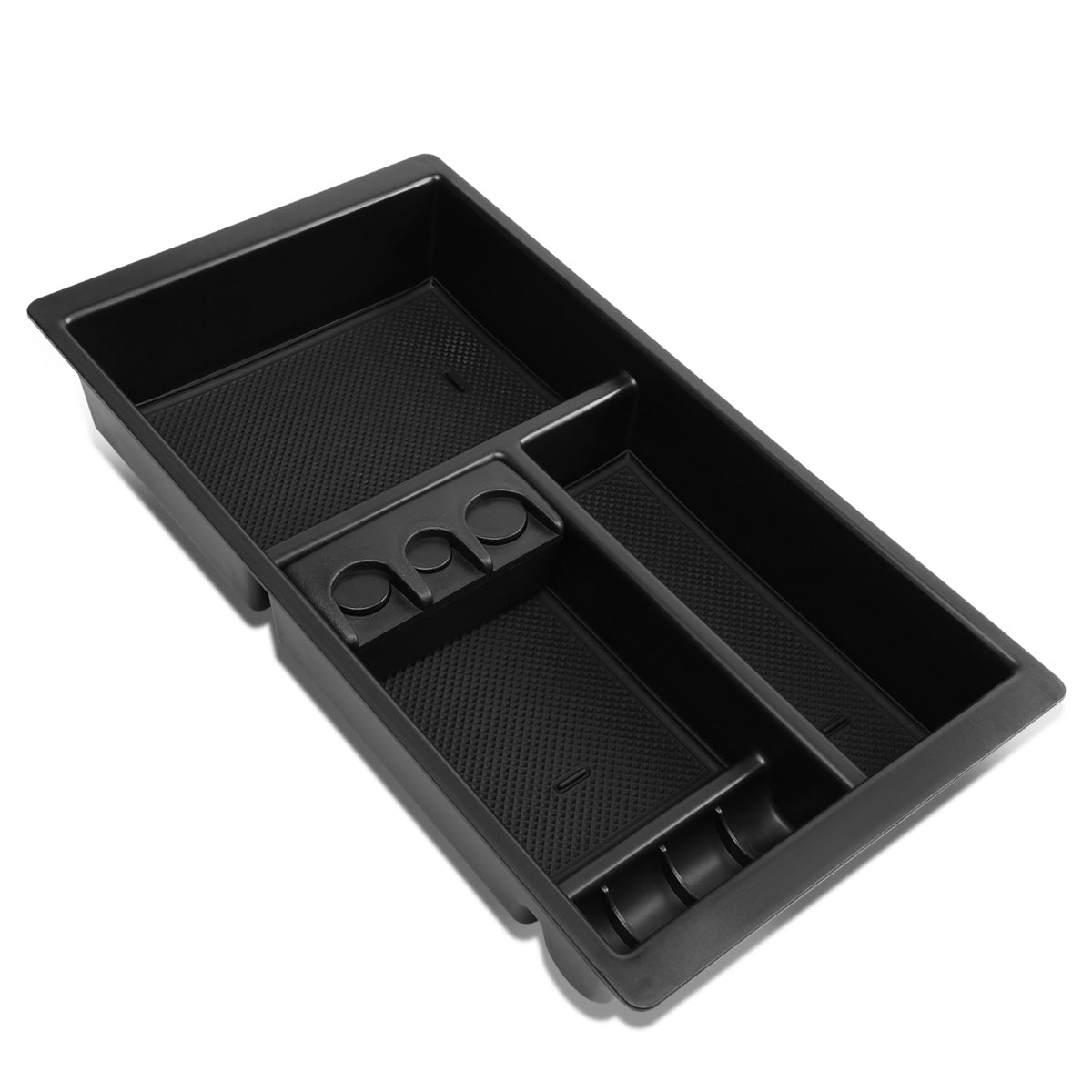 nan CENTER CONSOLE ORGANIZER TRAY - 14-18 CHEVY SILVERADO 1500, 25500HD, 3500HD, GMC SIERRA 1500, 2500HD, 3500HD / 15-18 CHEVY TAHOE, GMC YUKON - BLACK