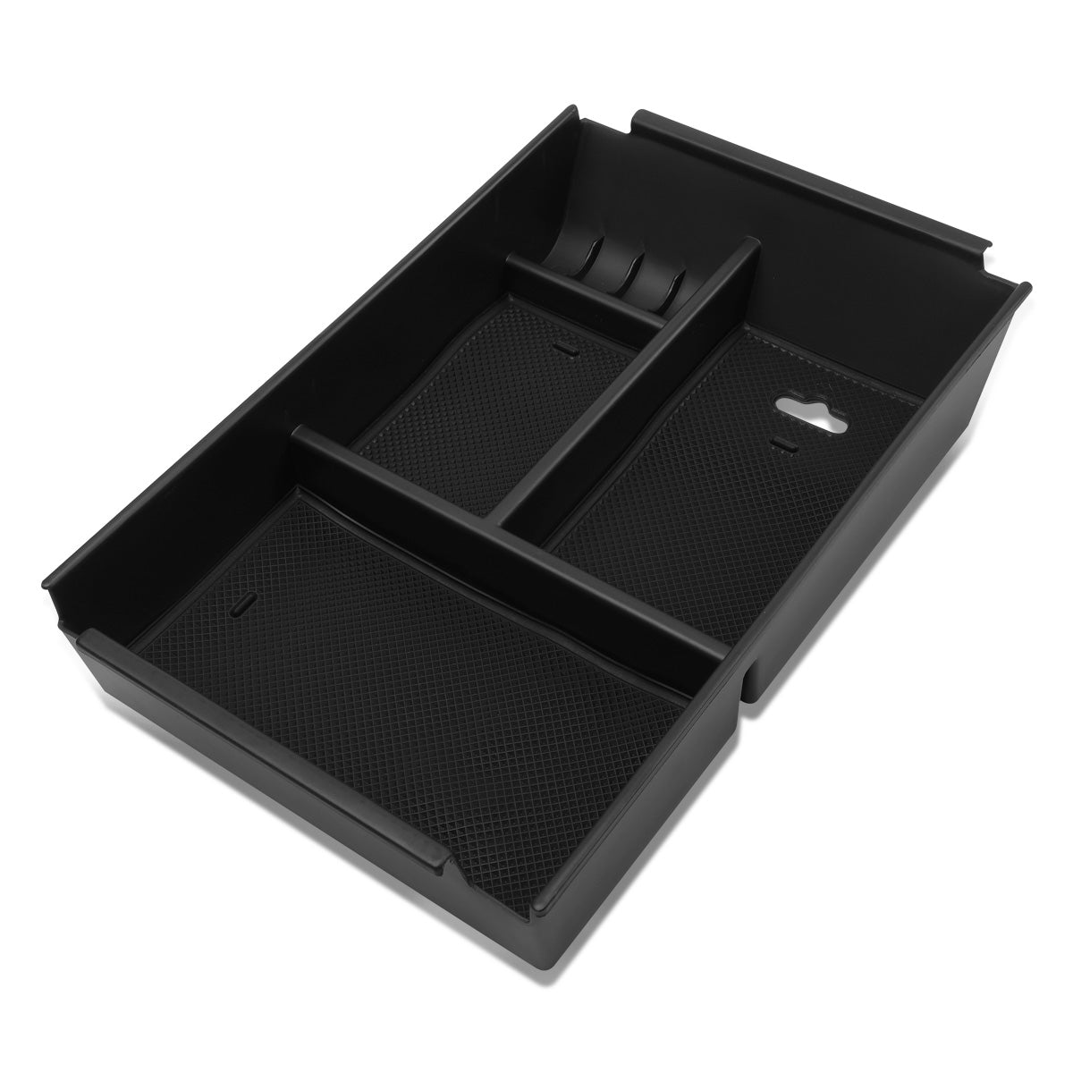 nan CENTER CONSOLE ORGANIZER TRAY - 09-14 FORD F-150 - DOES NOT FIT XL, XLT, LARIAT MODELS/DOES NOT FIT CENTER CONSOLES WITH BUILT IN COIN STORAGE - ONLY FITS MODELS WITH FACTORY BUCKET SEATS & FLOW THROUGH CENTER CONSOLES ( WITH FLOOR SHIFTER) (DOES NOT