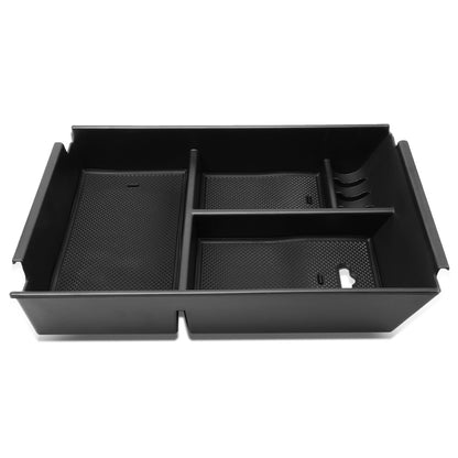 nan CENTER CONSOLE ORGANIZER TRAY - 09-14 FORD F-150 - DOES NOT FIT XL, XLT, LARIAT MODELS/DOES NOT FIT CENTER CONSOLES WITH BUILT IN COIN STORAGE - ONLY FITS MODELS WITH FACTORY BUCKET SEATS & FLOW THROUGH CENTER CONSOLES ( WITH FLOOR SHIFTER) (DOES NOT