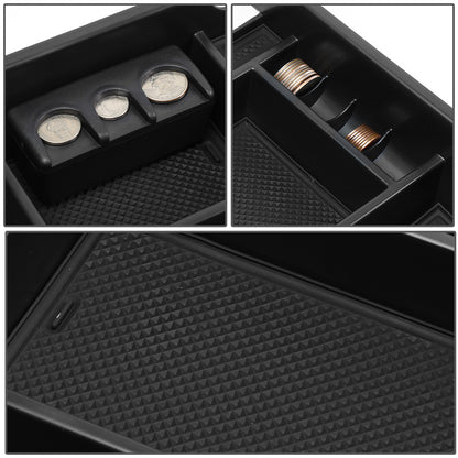 nan CENTER CONSOLE ORGANIZER TRAY - 14-19 TOYOTA TUNDRA - BLACK