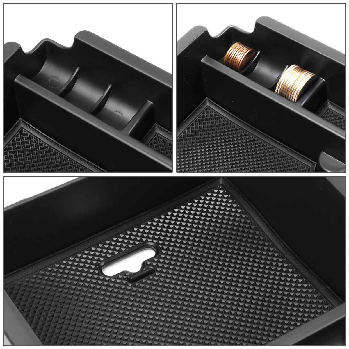 nan CENTER CONSOLE ORGANIZER TRAY - 16-17 NISSAN MAXIMA - BLACK