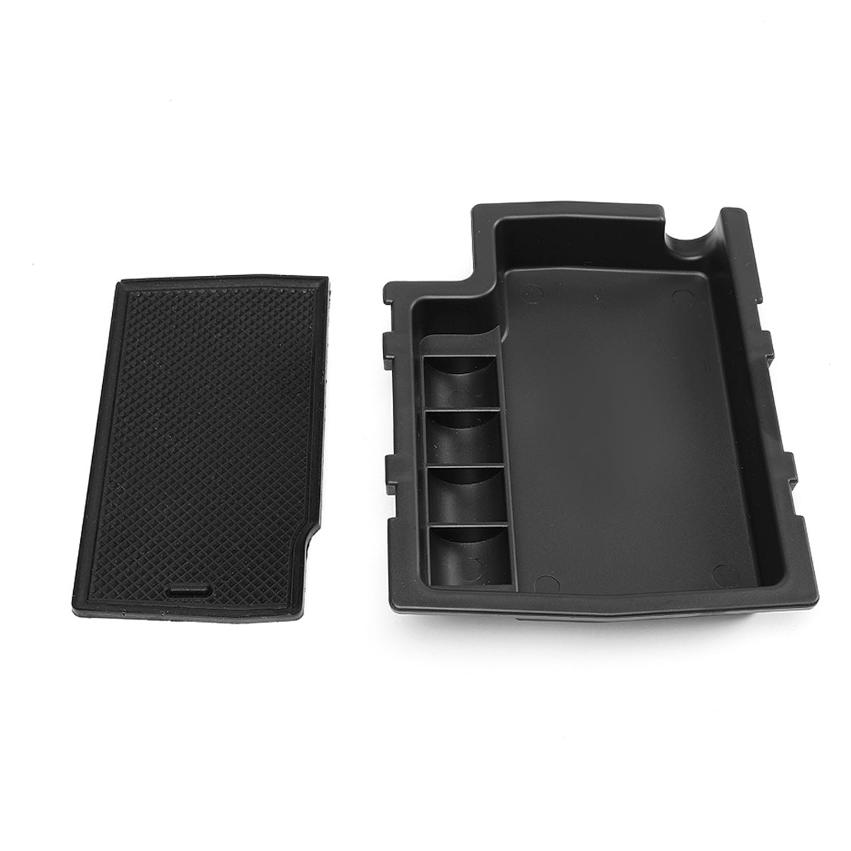 nan CENTER CONSOLE ORGANIZER TRAY - 13-15 SUBARU XV CROSSTEK / 16-17 SUBARU CROSSTEK - BLACK