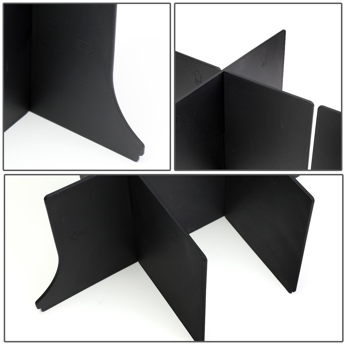 nan CENTER CONSOLE ORGANIZER DIVIDER - 17-18 HONDA RIDGELINE / 16-18 HONDA PILOT - BLACK