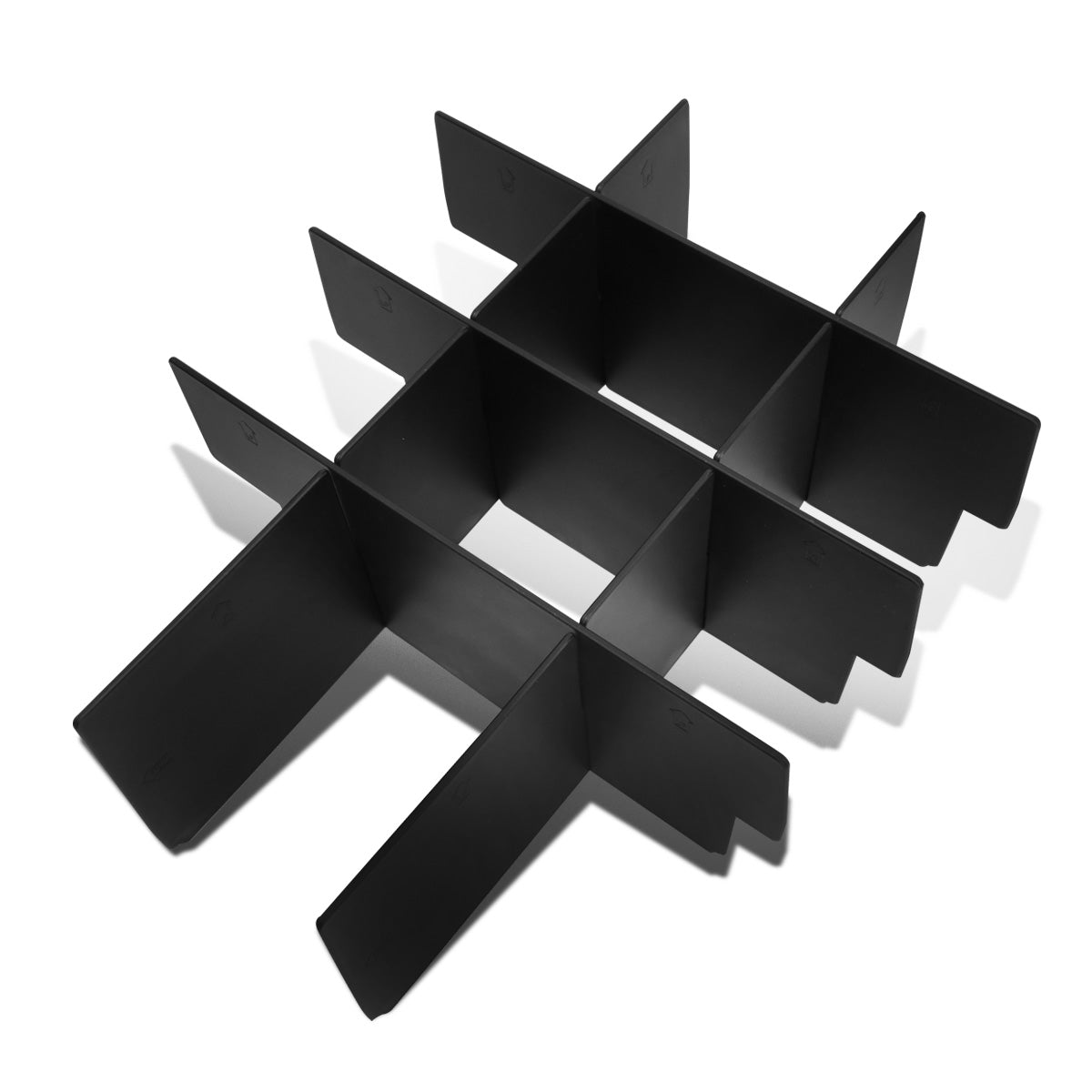 nan CENTER CONSOLE ORGANIZER DIVIDER - 15-18 FORD F-150 - BLACK