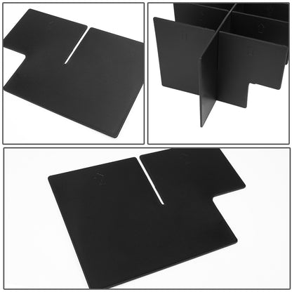 nan CENTER CONSOLE ORGANIZER DIVIDER - 05-15 TOYOTA TACOMA - MUST BE ASSEMBLED INSIDE THE GLOVE BOX TO ENSURE FITMENT