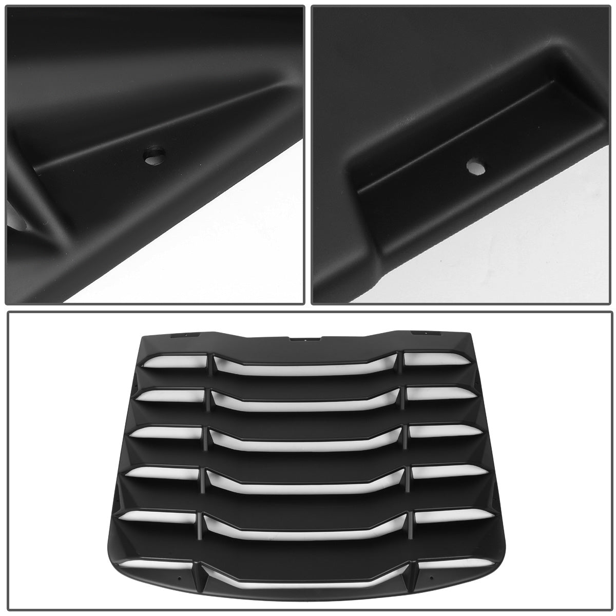 nan REAR WINDOW LOUVER - 03-08 NISSAN 350Z COUPE - ABS