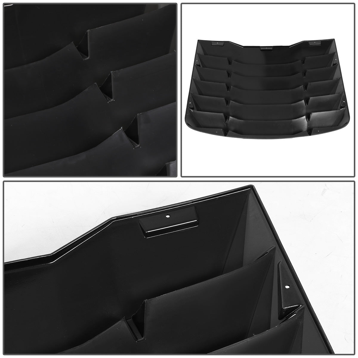 nan REAR WINDOW LOUVER - 03-08 NISSAN 350Z COUPE - ABS